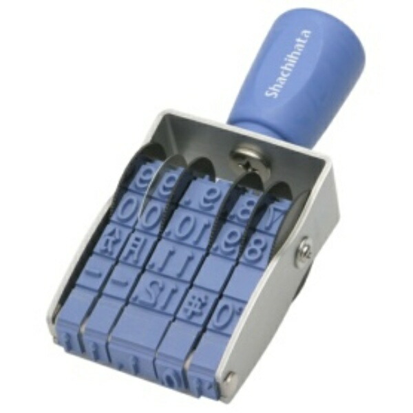 Shachihata Stamp Rotating Rubber Stamp Western Date No. 1 Imprint Size Approx. 44×8 mm Gothic Typeface
