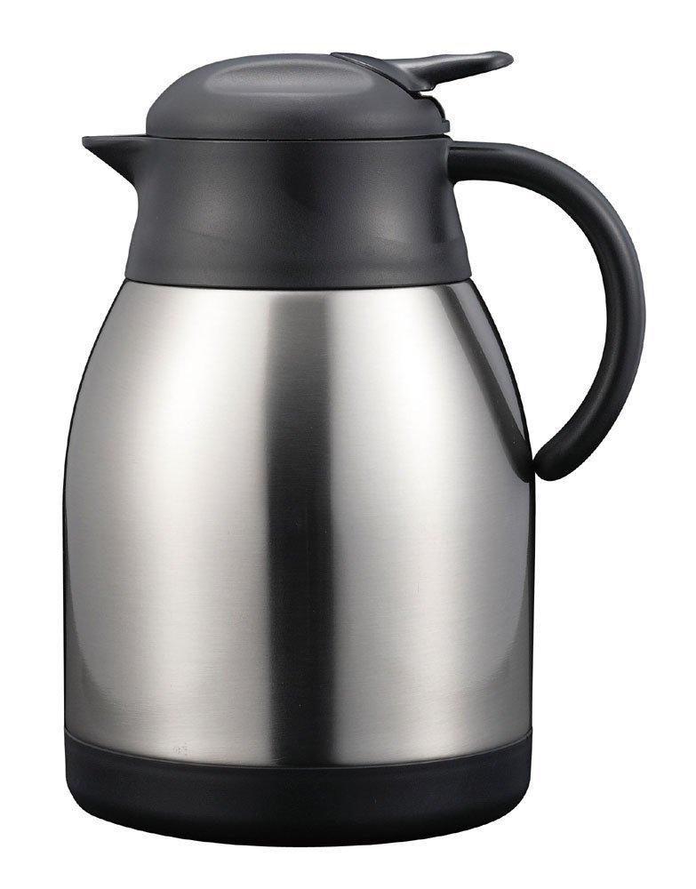 Pearl Metal Pot Tabletop Pot Table Pot 1.5L Stainless Steel Heat Retention & Cooling Satin Finish Eisis 2 H-6312