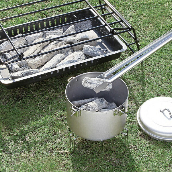 Captain Stag Barbecue Fire Extinguishing Pot Alster M Size M-7570