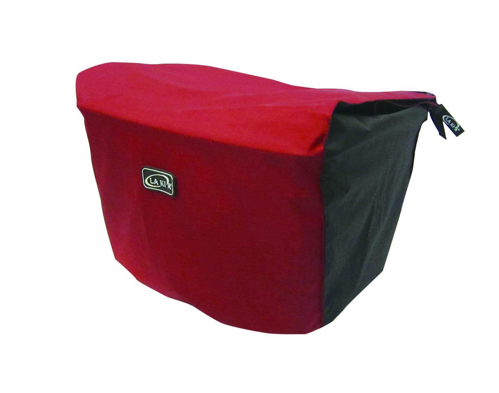 Rakia Front Basket Cover Red × Charcoal