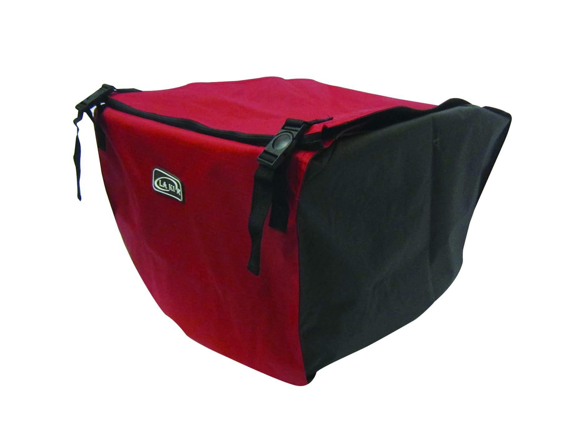 LAKIA LAKIA Rear Basket Cover Retro Red & Sepia Width 330 × Depth 470mm 285-00511/213834