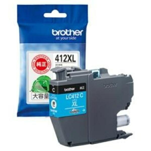 Brother Ink Cartridge Cyan High Capacity LC412XL 1 piece