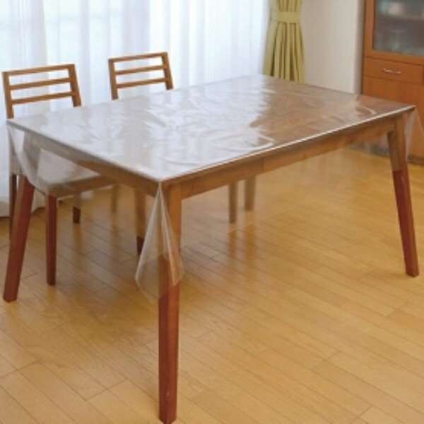 Meiwa Gurabia Transparent Table Cover SKT-1220 120cm × 200cm × 0.3mm Thickness