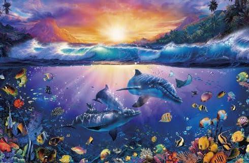 Yanoman 1000-Piece Jigsaw Puzzle LASSEN Twilight in Paradise II (50x75cm) 10-1449 Includes: Piece Request Postcard, Glue, Spatula, Service Card, Jigsaw Puzzle Instructions
