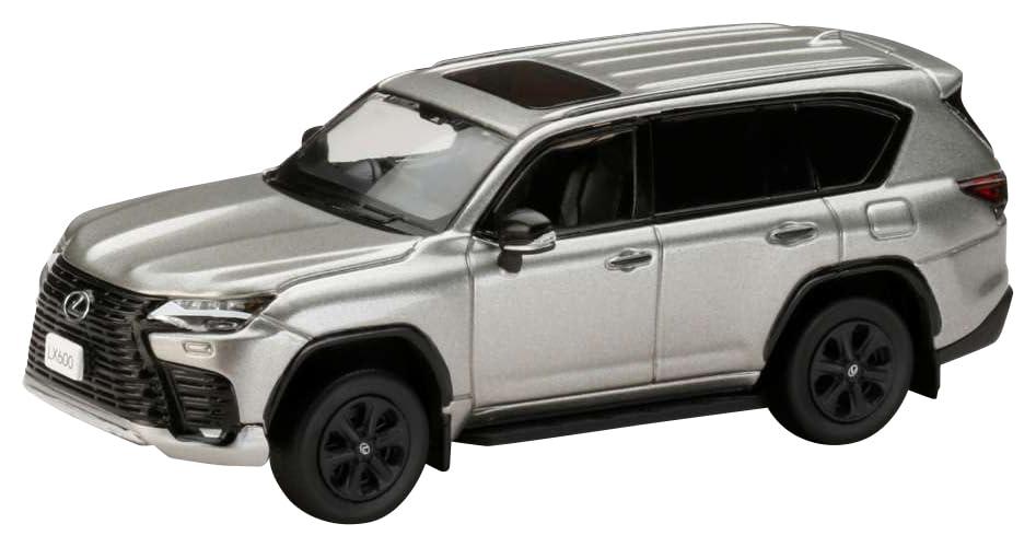 HJ64 1/64 LEXUS LX600 OFFROAD Sonic Titanium Ready-to-Run