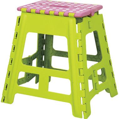 AZUMAYA Cluster Stool Folding Step Stool L Size Green BLC-312GR