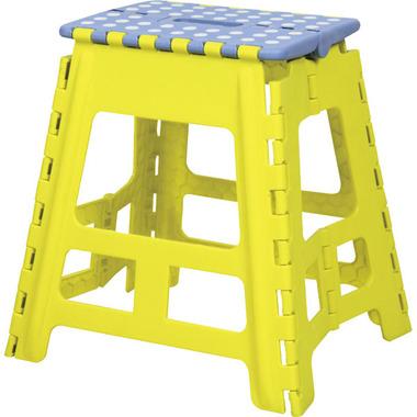 AZUMAYA Cluster Stool Folding Step Stool L Size Yellow BLC-312YE