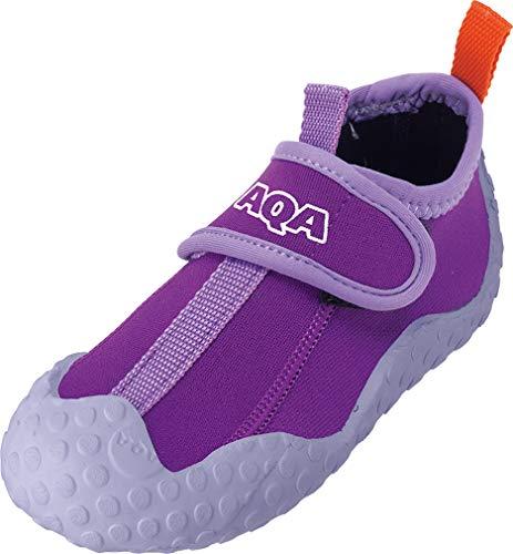 AQA Marine Sports Junior Snorkeling Shoes Purple 21cm KW-4473N