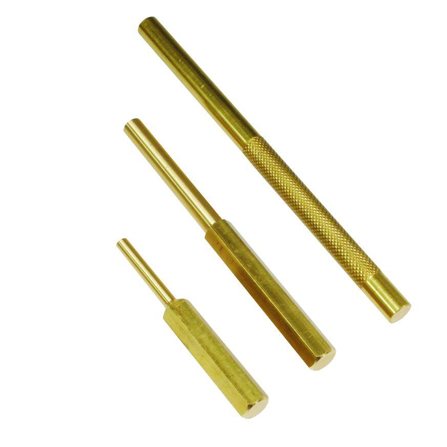 ASTRO PRODUCTS 02-25852 Brass Pin Punch 3-Piece Set 02-25852