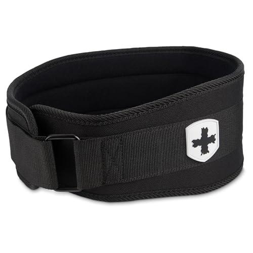 Harbinger Training Belt for Weight Training and Lifting, 4.5-Inch Foam Core Belt, Black, S (Waist: 58-71cm) 22241