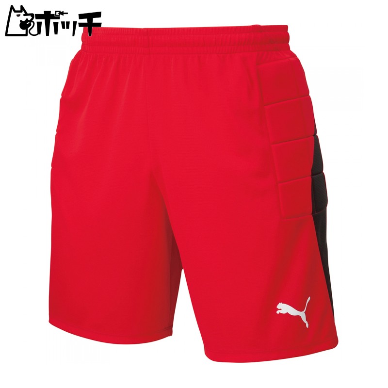 [PUMA] Soccer Moisture-Wicking Quick-Dry Shorts with Pad 729968 Boys' Fall/Winter 2024 Color Red (01) 150