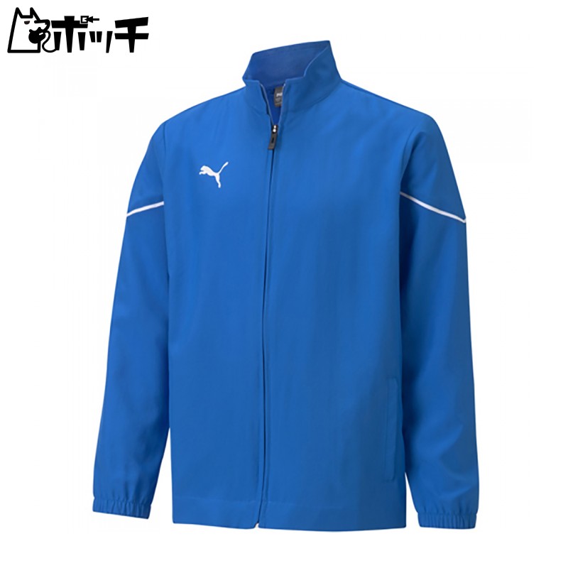 [PUMA] Jersey Training TEAMRISE Woven Jacket JR Kids 2024 Fall/Winter Color Electric Blue Lemonade (02) 130