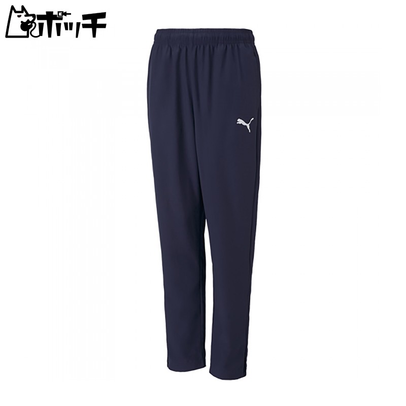 [PUMA] Long Pants TEAMRISE Woven Pants JR Boys 2022 Spring/Summer Color PUMA Blue (06) 140