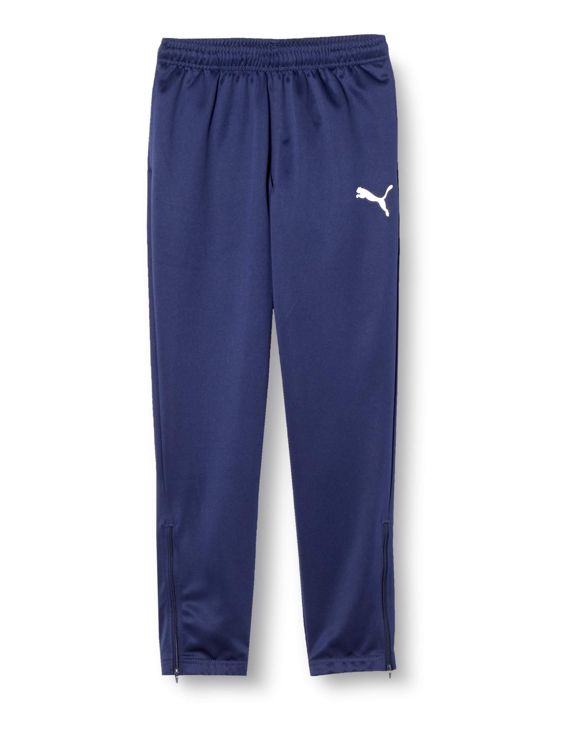 [PUMA] Quick-Dry Jersey Pants TEAMRISE Training Pants JR Boys 2024 Fall/Winter Color Peacoat White (06) 140