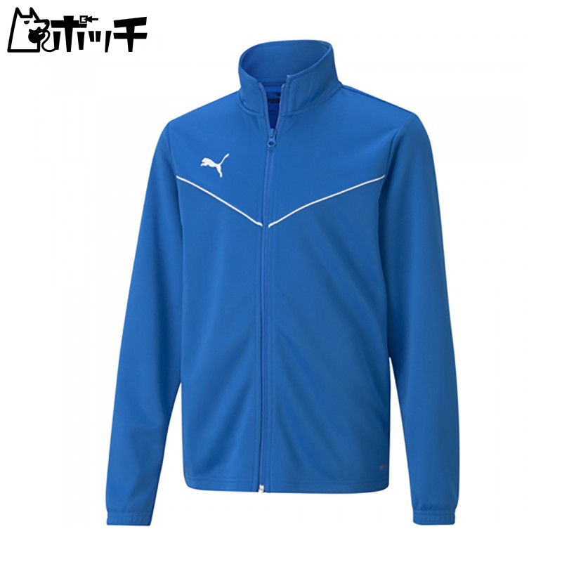 [PUMA] Sweatshirt Jacket TEAMRISE Training Jacket JR Boys 2023 Fall/Winter Color Electric Blue Lemonade (02) 140