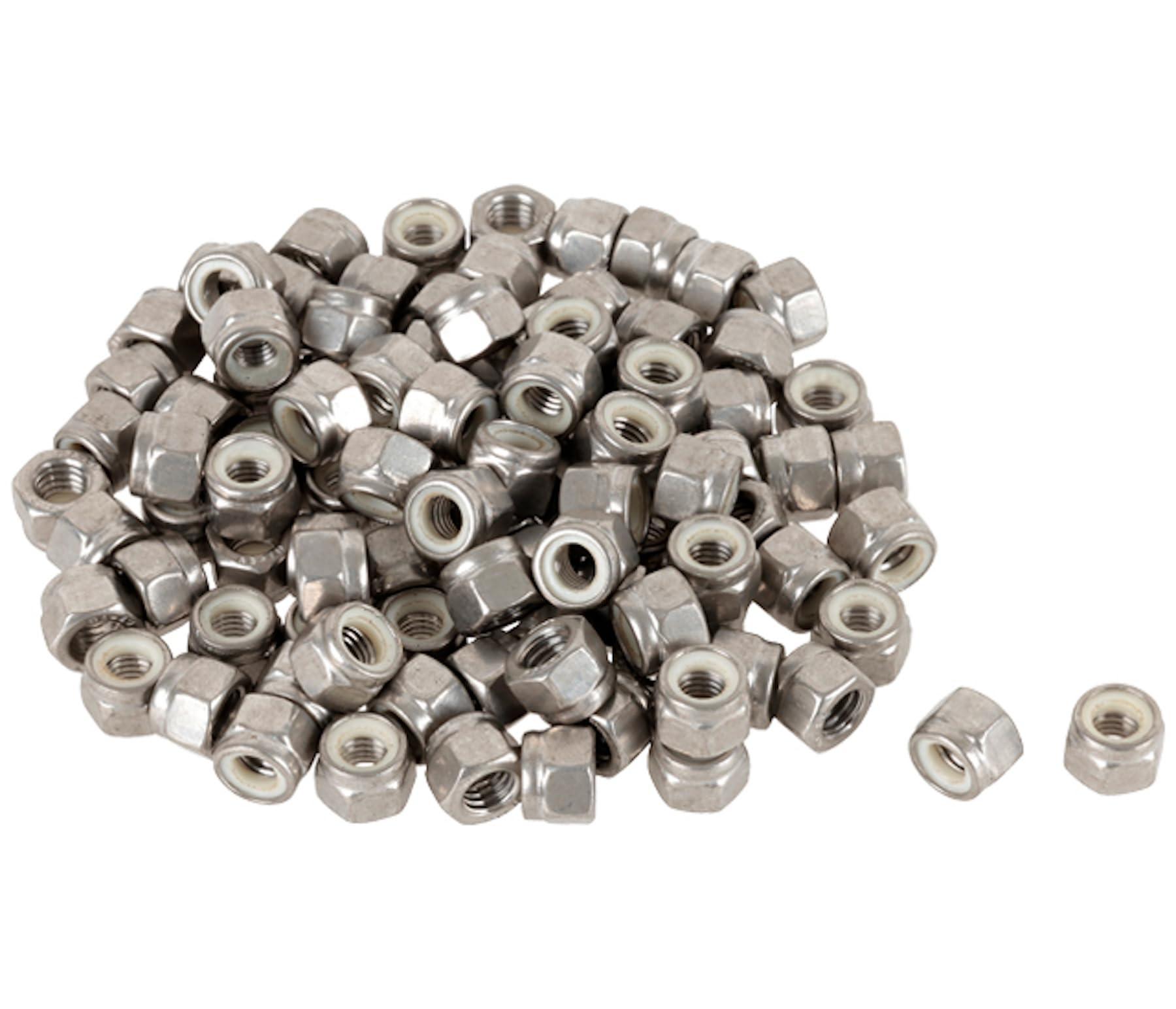 Nylon Nuts, Large Capacity Pack