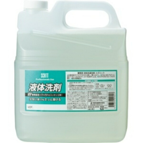 Kumano Yushiki SCRIT Liquid Laundry Detergent 4L 1 Bottle