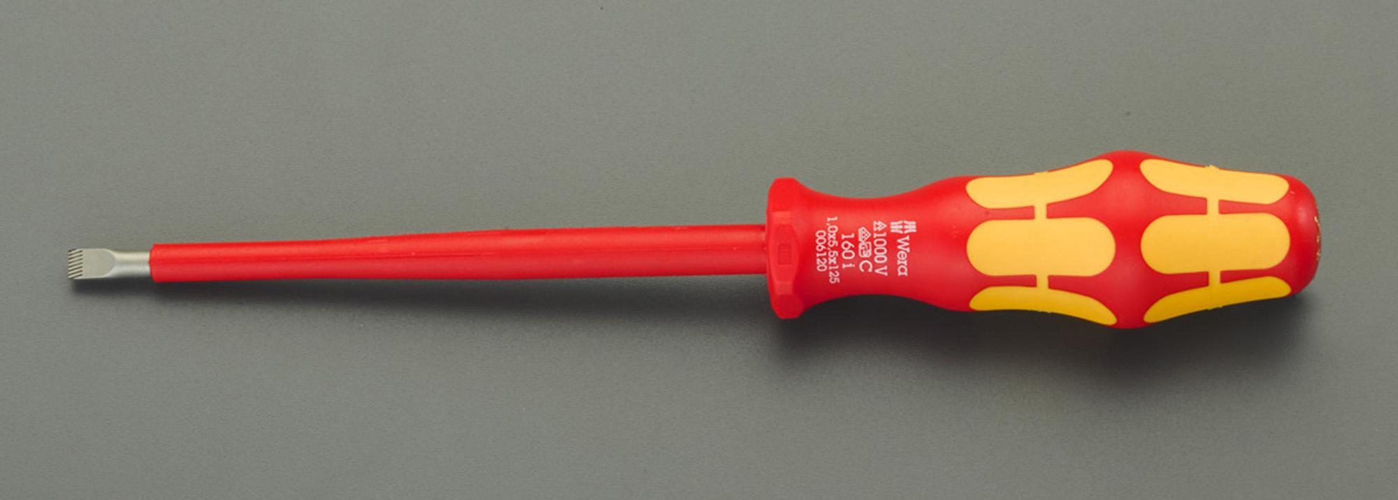 ESCO 8.0x1.2mm/175mm [-] Screwdriver (Insulated) EA560WG-7