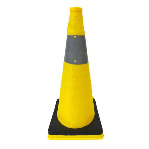 295x295x620mm Color Cone (Telescopic, Yellow/With Weight)