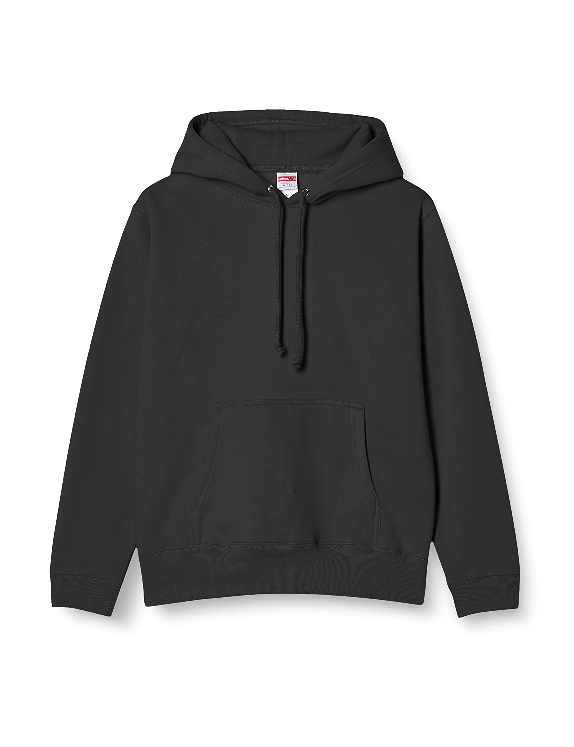 [United Athle] 10.0 oz T/C Sweatshirt Pullover Hoodie (Brushed Lining) 561801 002 Black M