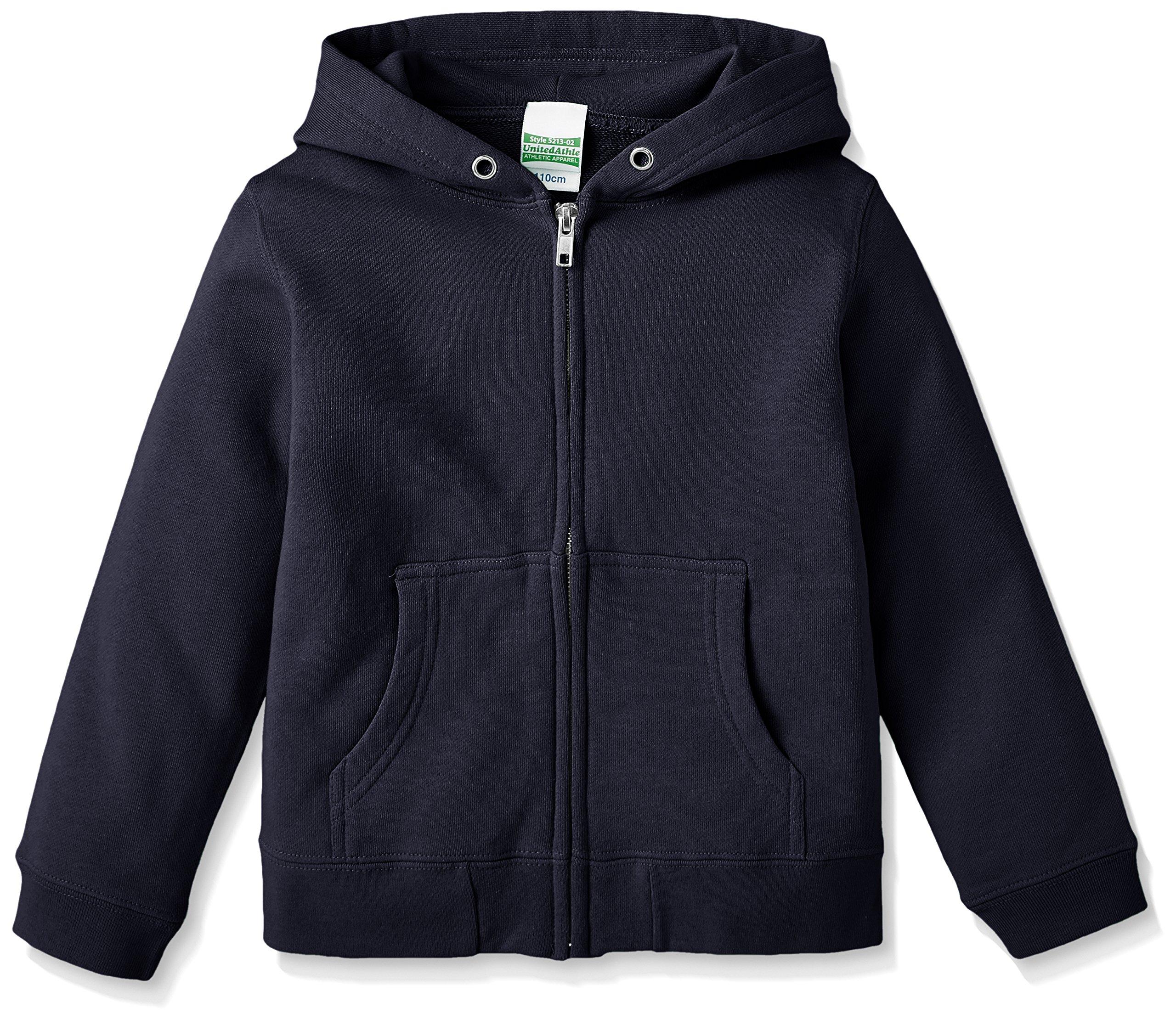 [United Athle] 10.0 oz Sweatshirt Full-Zip Hoodie (Brushed Pile Lining) 521302 [Kids] 086 Navy 150