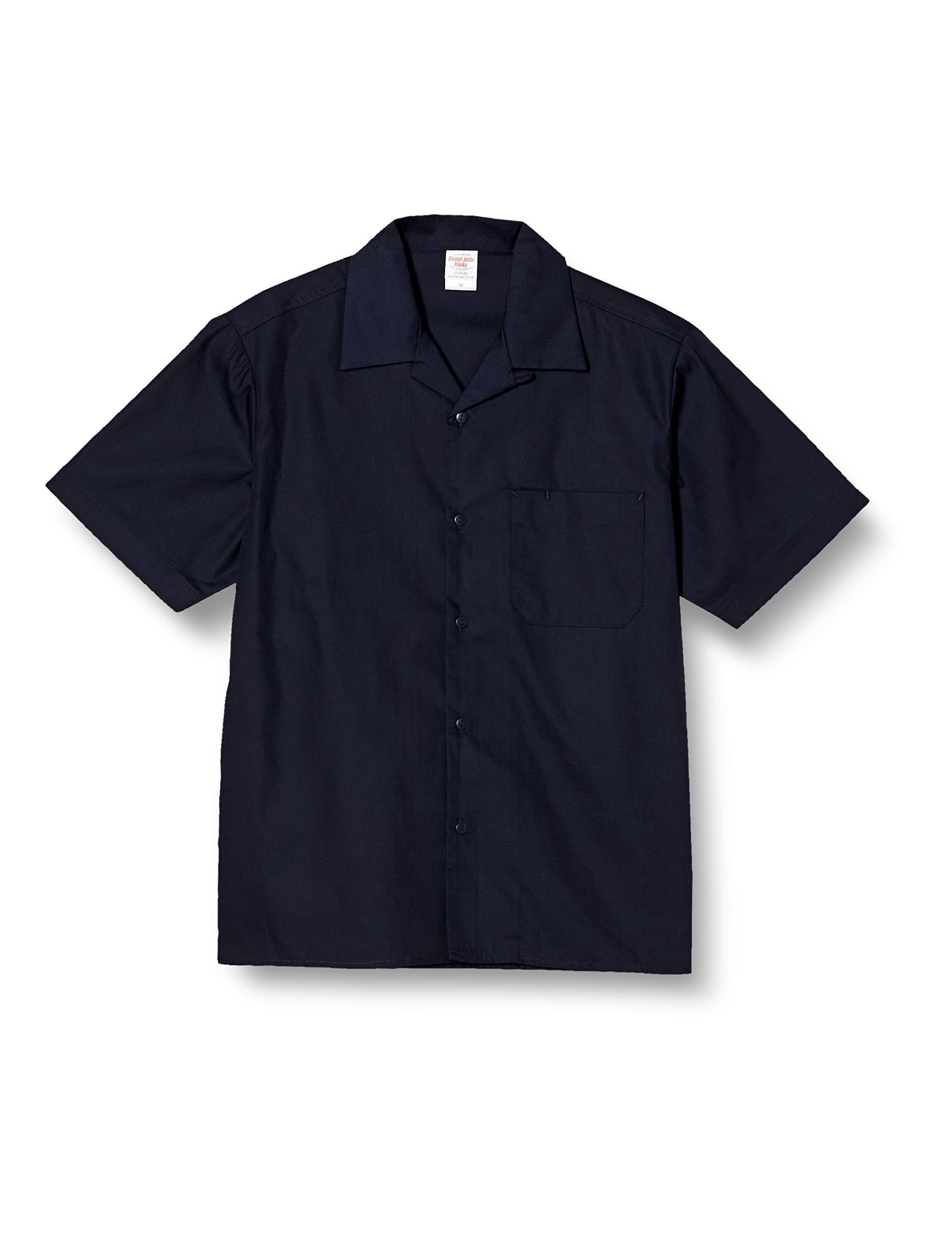 [United Athle] T/C Open Collar Shirt Men's 175901 Dark Navy XL