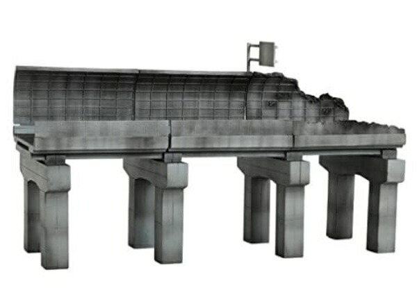 Tomytec 1/144 Geo-Collection Combat Series DCM14 Assault City A Highway Pre-painted Plastic Model 319825