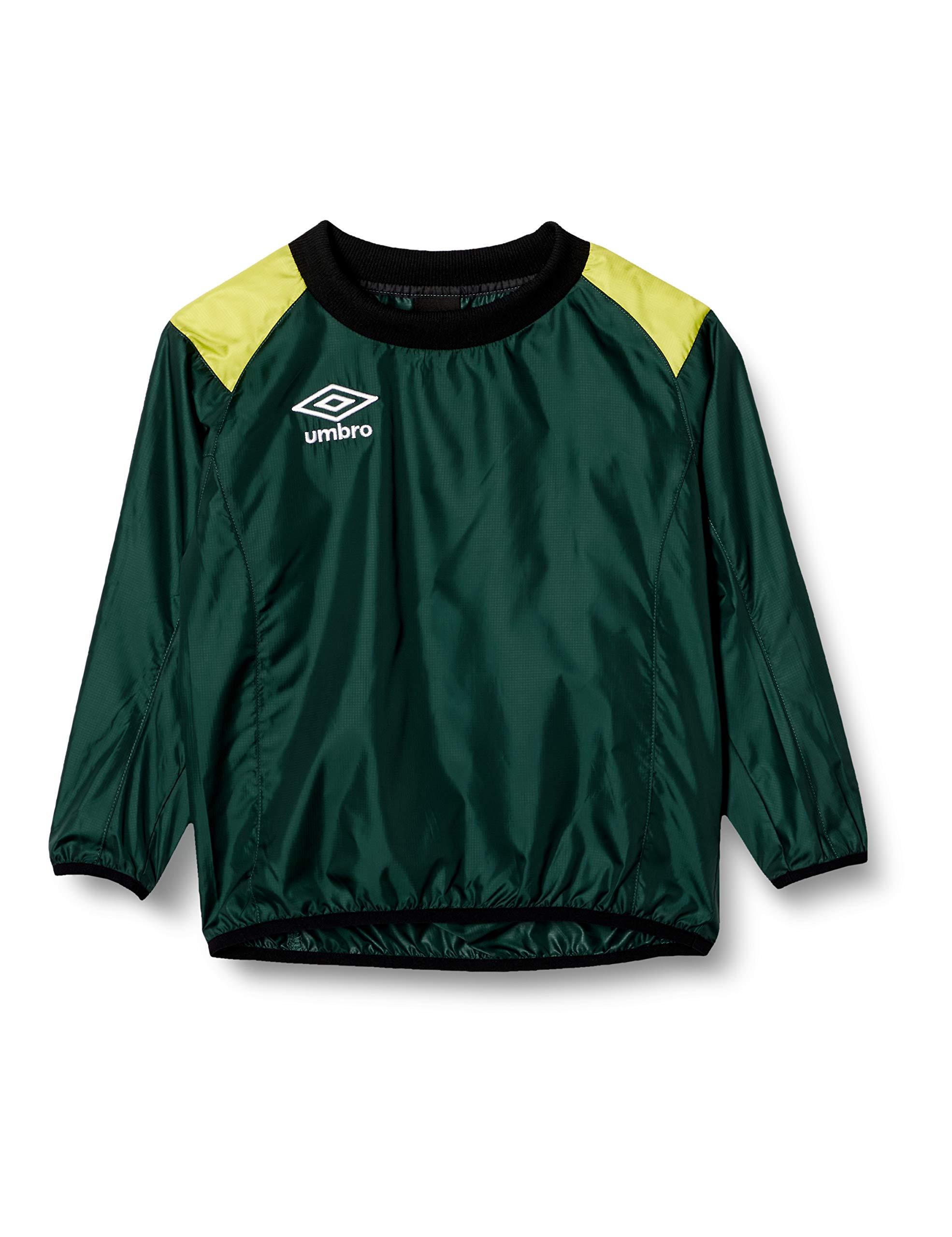 [Umbro] Windbreaker Soccer Piste Windproof Water-Repellent All-Season Junior Kids Children's DGRN2 130