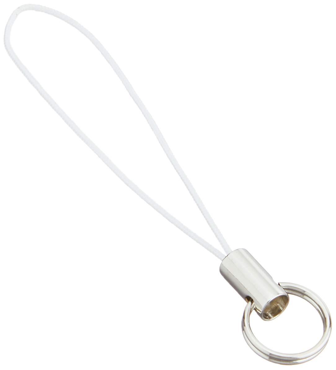 Nippon Chuko Double Ring Strap Hardware Nickel Plated 100-Piece Pack Color No.102 KD102-100 Accessories Accessory Materials Strap Parts