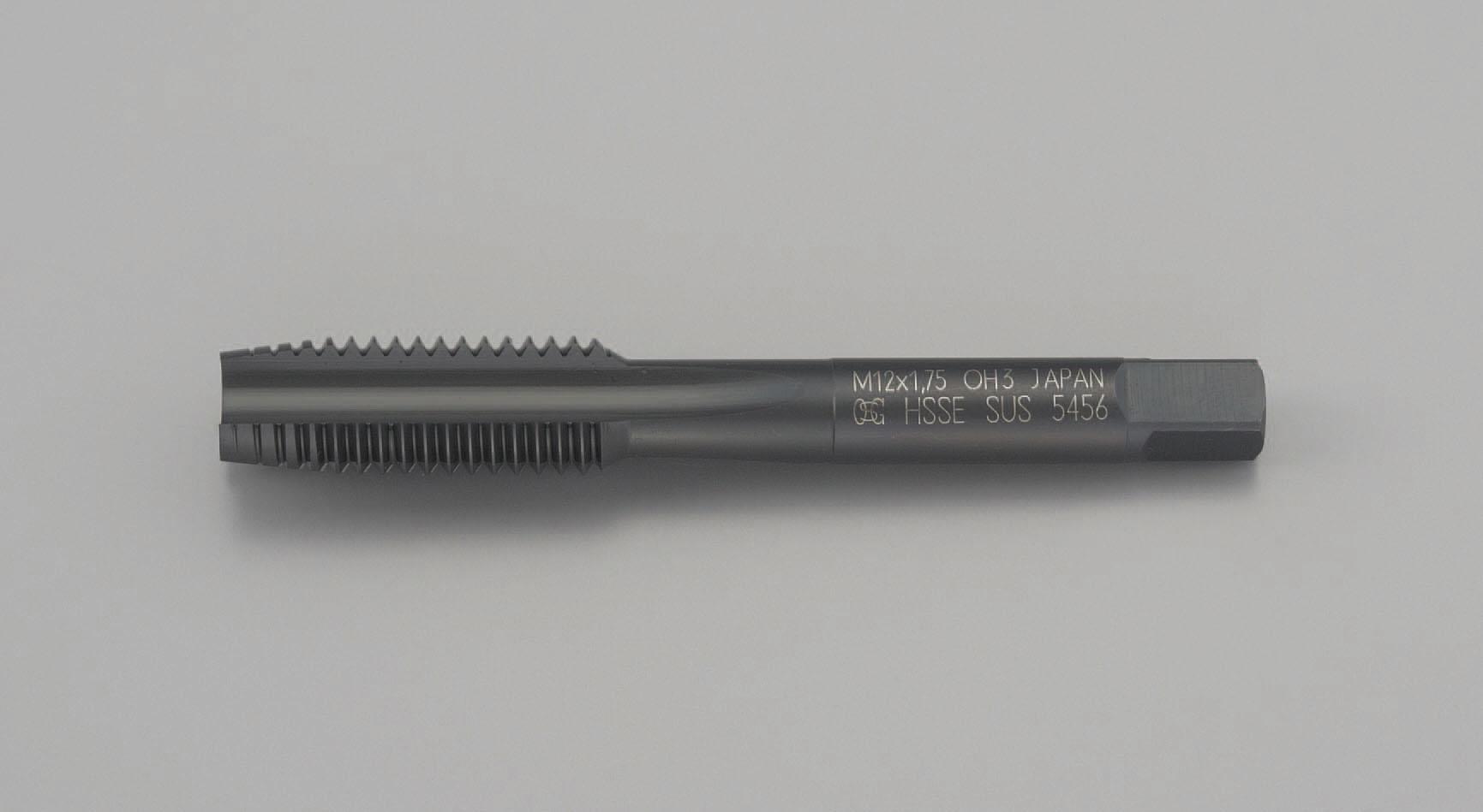 ESCO M12x1.25/1.5P Hand Tap (Stainless Steel/Homogeneous Treatment) EA829HE-12BC