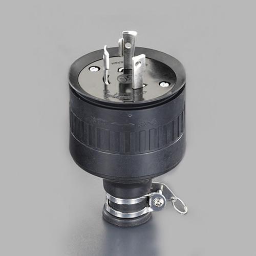 250V/30A Waterproof Hook-Type Plug (2-Pole Grounded)