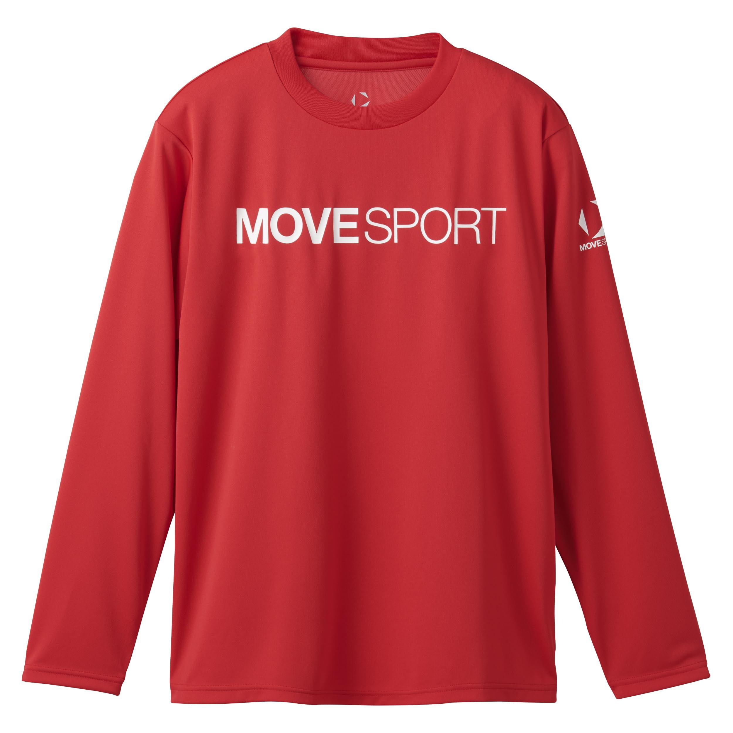 [Move Sports] Long-Sleeve T-Shirt DESCENTE Long-Sleeve Moisture-Wicking Quick-Dry Dry Mesh Training Running Walking Men's RD00(ST5SLTT1M)