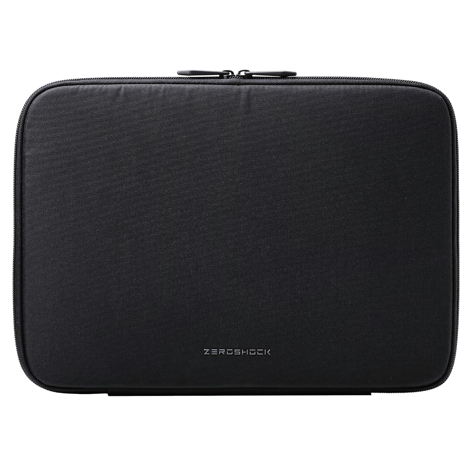 ELECOM PC Inner Bag ZEROSHOCK Polyester Slim Type Horizontal 11-inch Black ZSB-IBTHP11BK