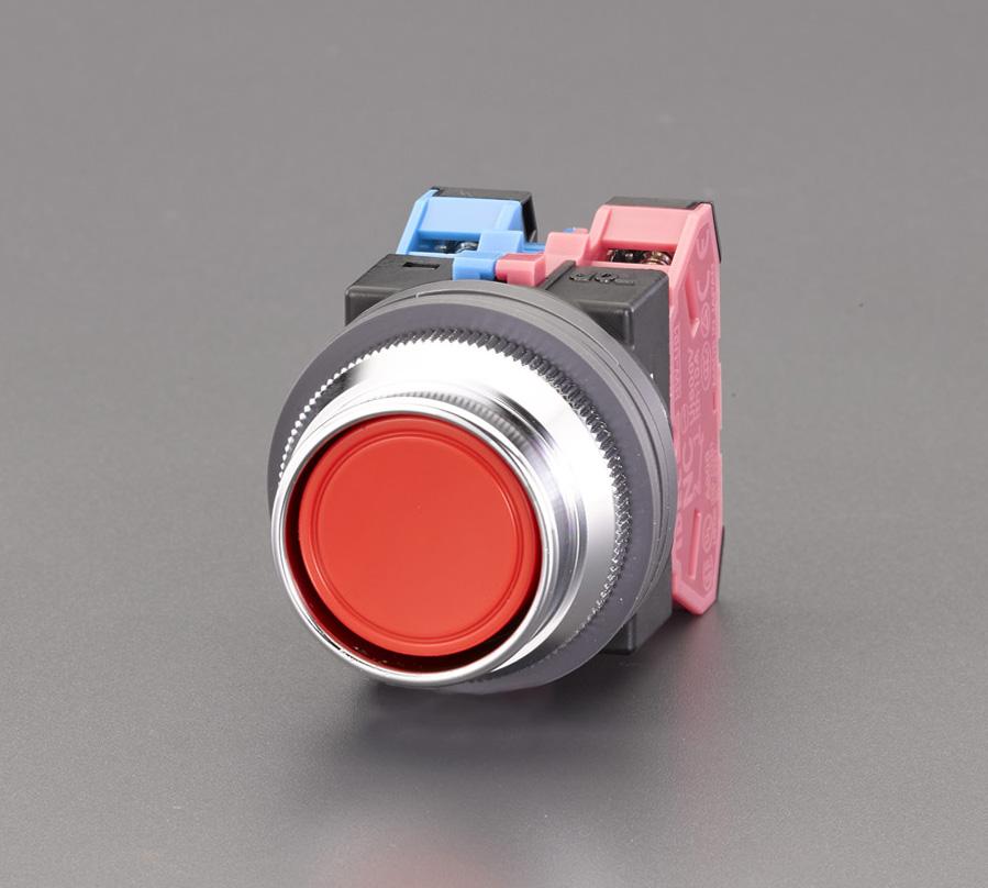 ESCO 1a-1b/30mm Push Button Switch (Full Guard Type/Red) EA940D-23A
