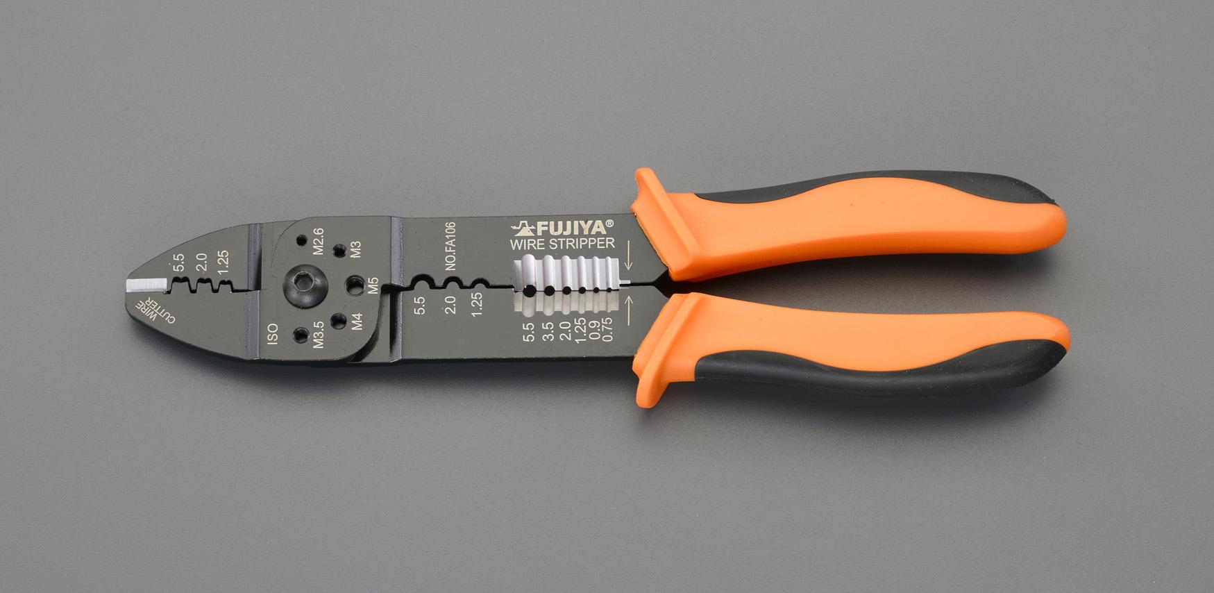 ESCO 1.25-5.5mm² Crimping Pliers (for Faston Terminals) EA538FD-3