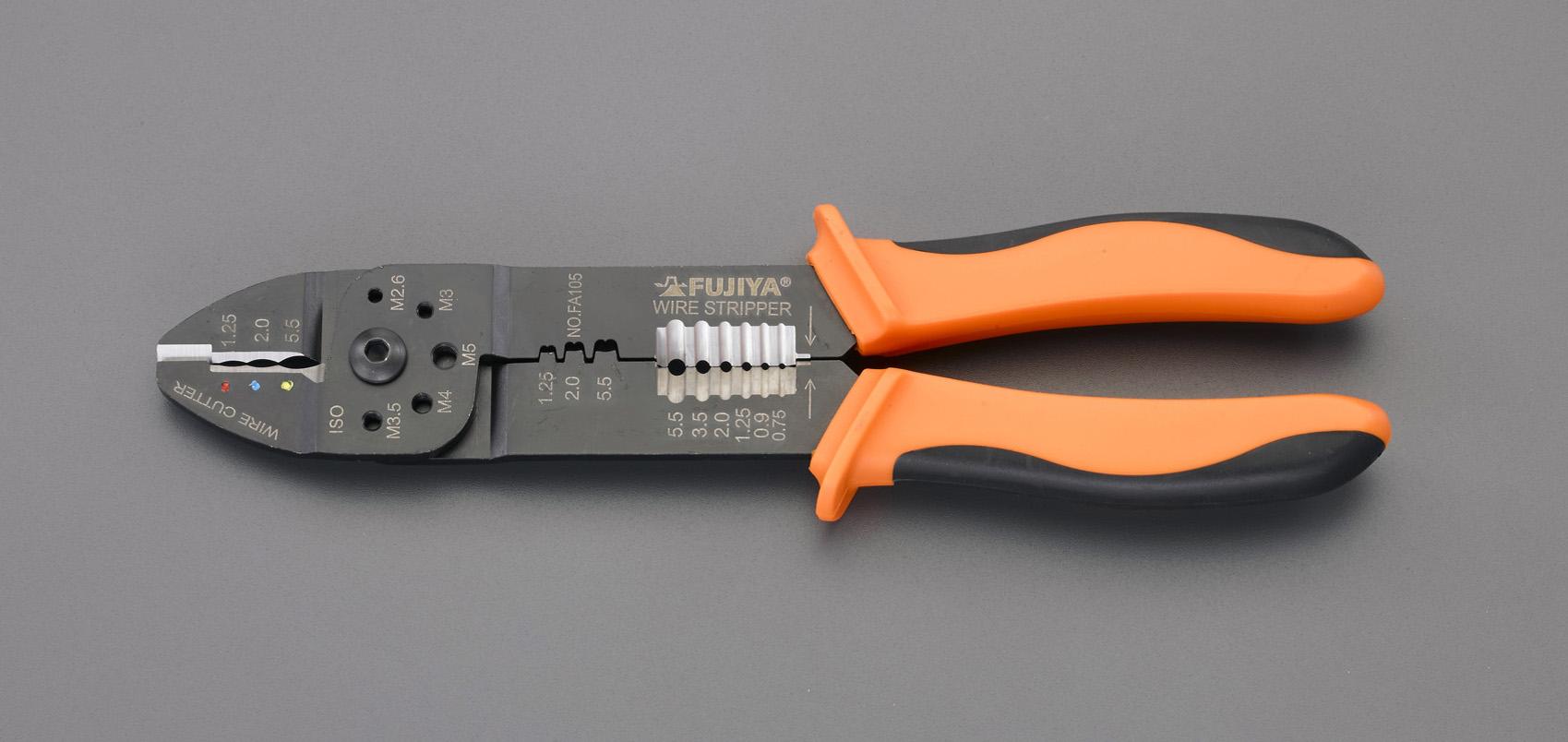 ESCO 1.25-5.5mm² Crimping Pliers (for Faston Terminals) EA538FD-2