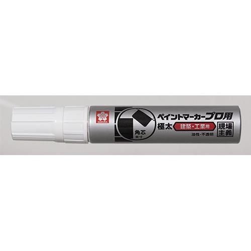 ESCO [White/Extra-Thick] Oil-Based Paint Marker (Industrial Use/5-Pack) EA765MV-22B
