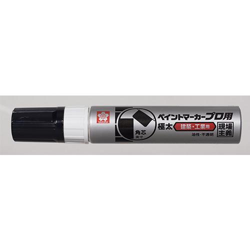 ESCO [Black/Extra-Thick] Oil-Based Paint Marker (Industrial Use/5-Pack) EA765MV-25B