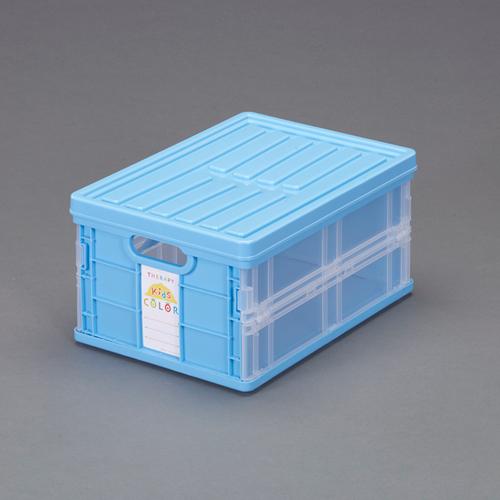 Esco 258x358x177mm/11.8L Folding Container Blue EA506AJ-21