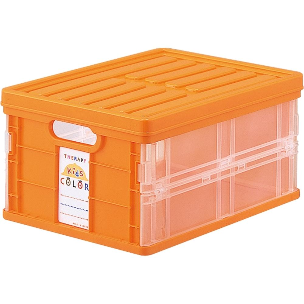 Esco 258x358x177mm/11.8L Folding Container Orange EA506AJ-23