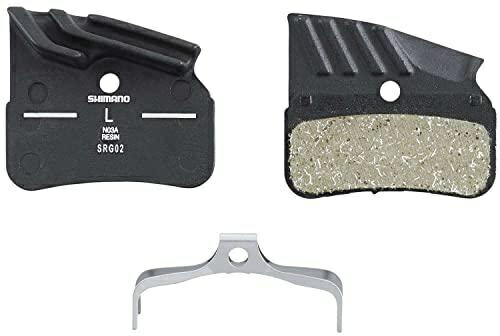 SHIMANO Repair Parts Disc Brake Pads N03A-RF Resin with Fins 1 Pair EBPN03ARFA