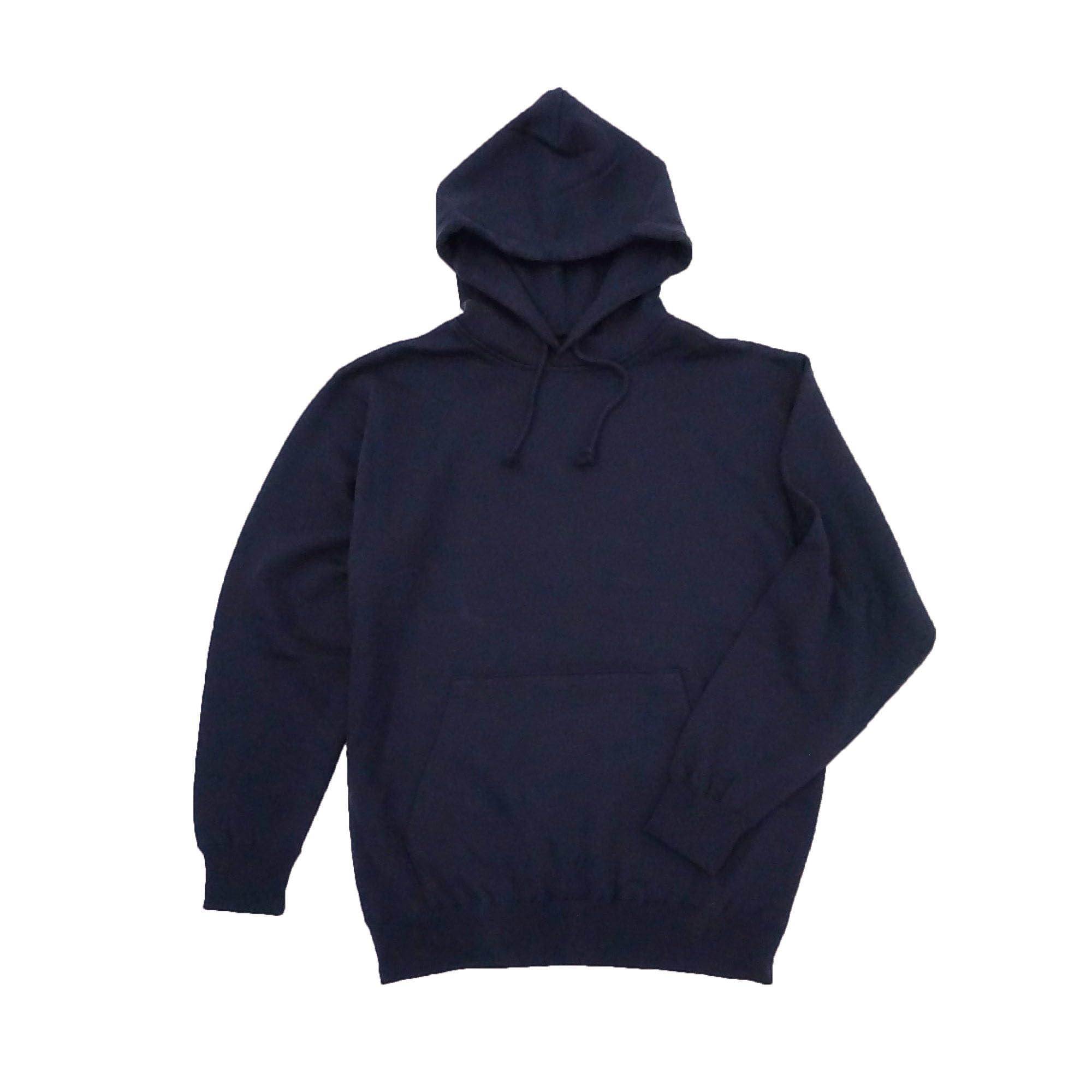 [LifeMax] Hooded Sweatshirt 10oz Hooded Pullover (Brushed Fleece Lining) Navy
