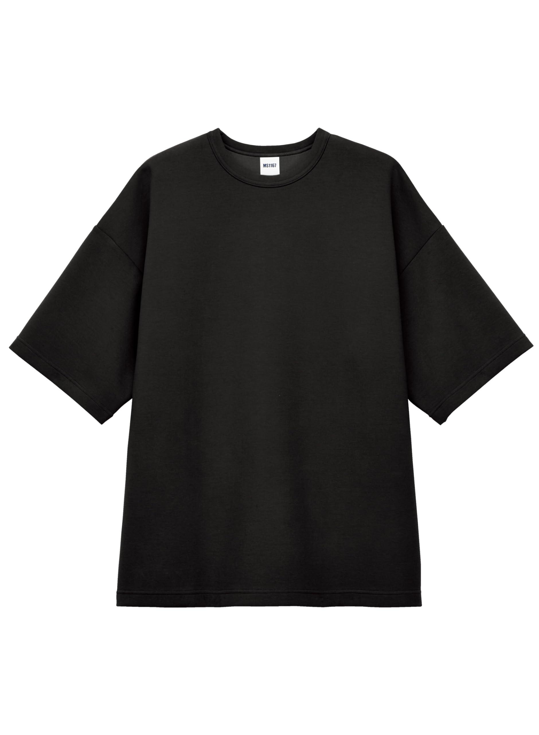 8.5-Ply Cardboard Knit Big Silhouette T-Shirt