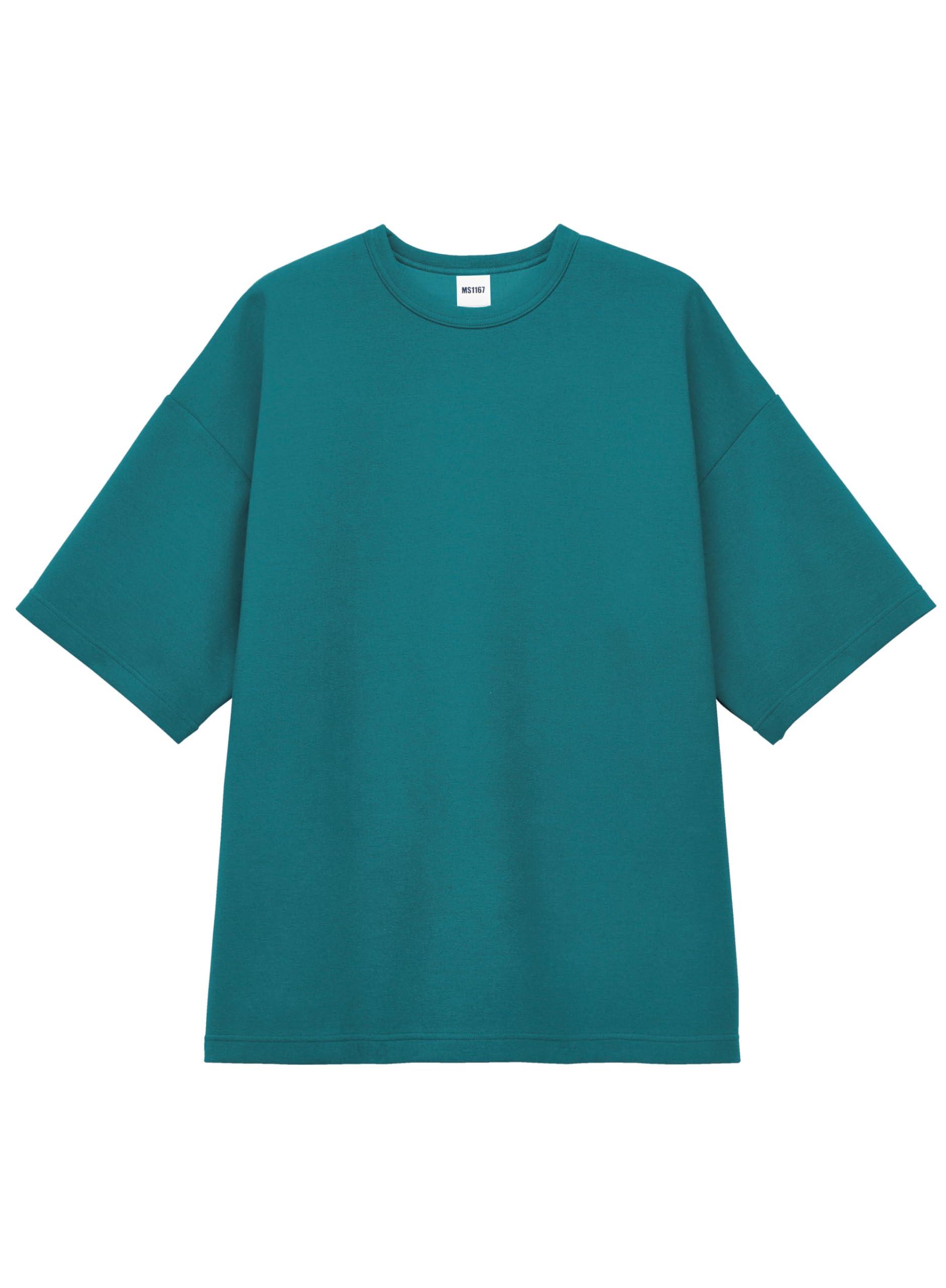 8.5-Ply Cardboard Knit Big Silhouette T-Shirt