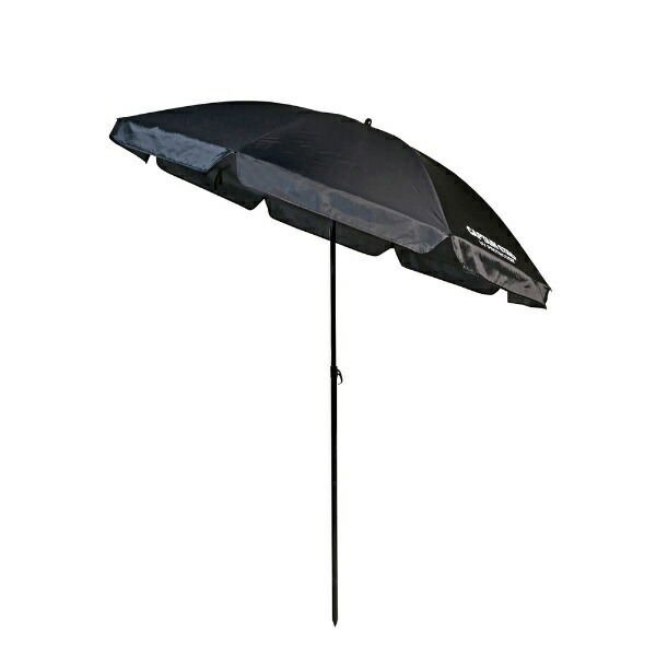 CAPTAIN STAG Parasol Umbrella Sunshade UV Protection Tilt Parasol Diameter 200cm x Height 210cm Black My Buddy UD-72