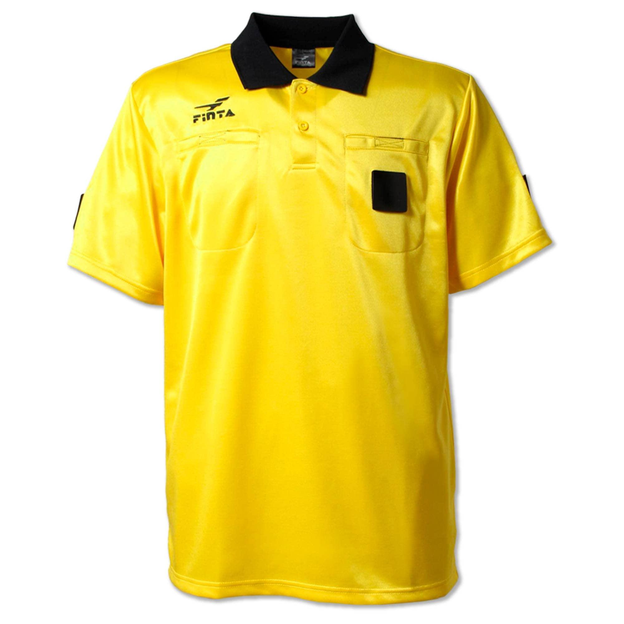 FINTA Soccer Futsal Referee Short-Sleeve Shirt FT5978 (4100) Yellow M
