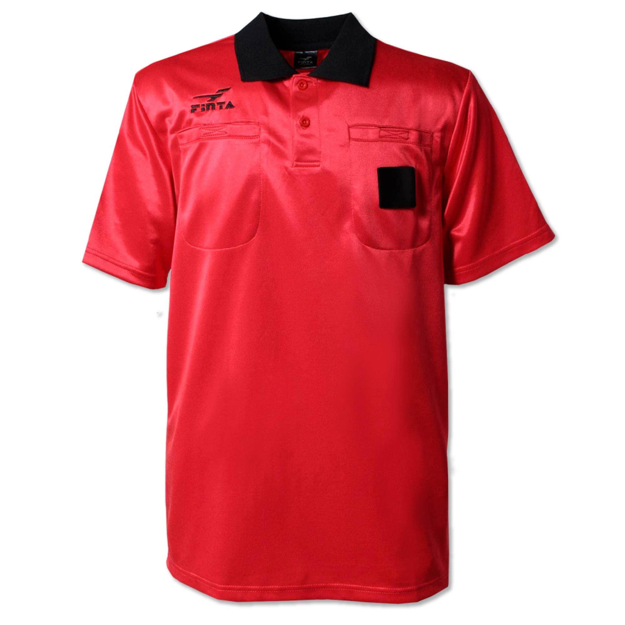 FINTA Soccer Futsal Referee Short-Sleeve Shirt FT5978 (7100) Red XO