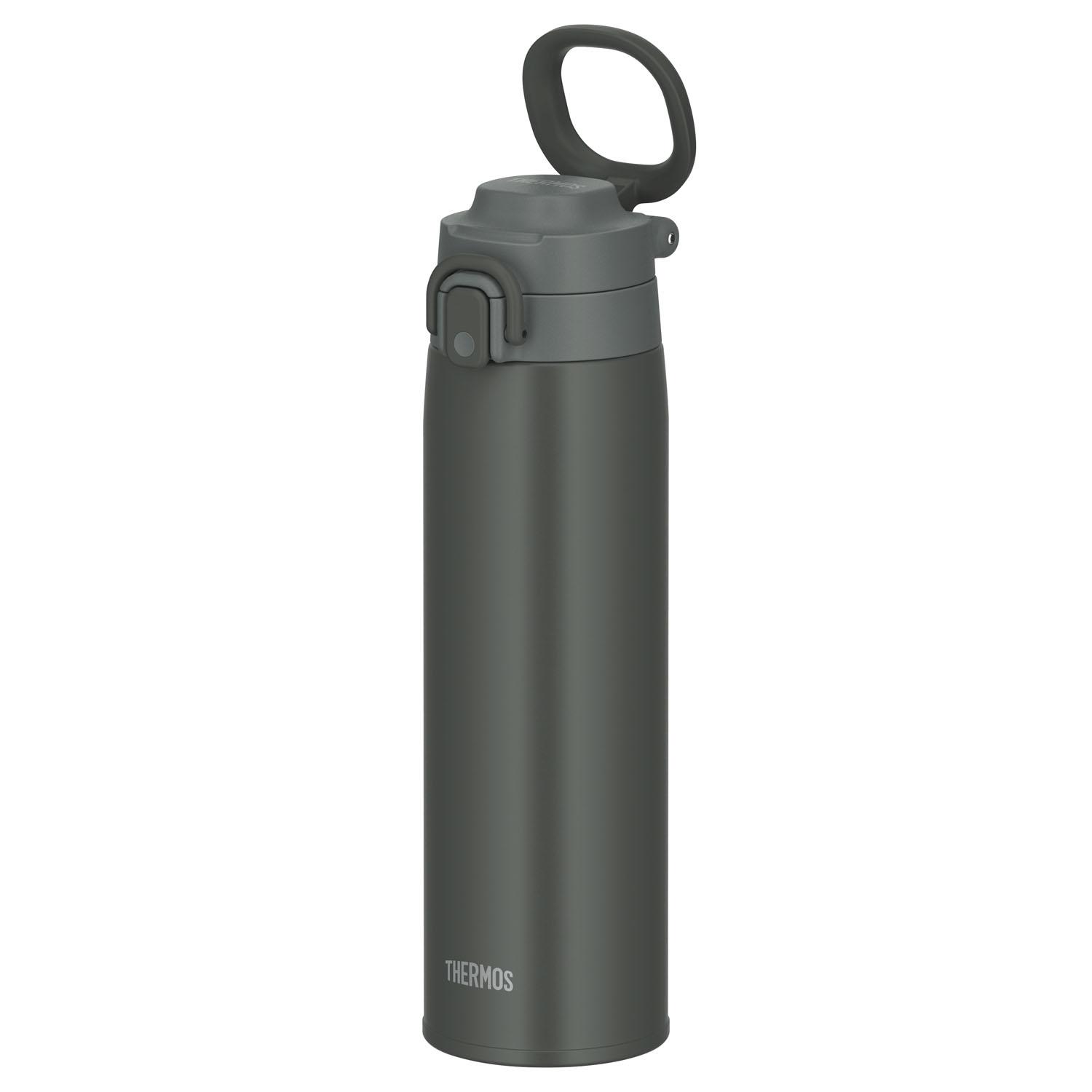 THERMOS Vacuum Insulated Travel Mug with Carry Loop, 750ml, Dark Gray JOS-750 DGY