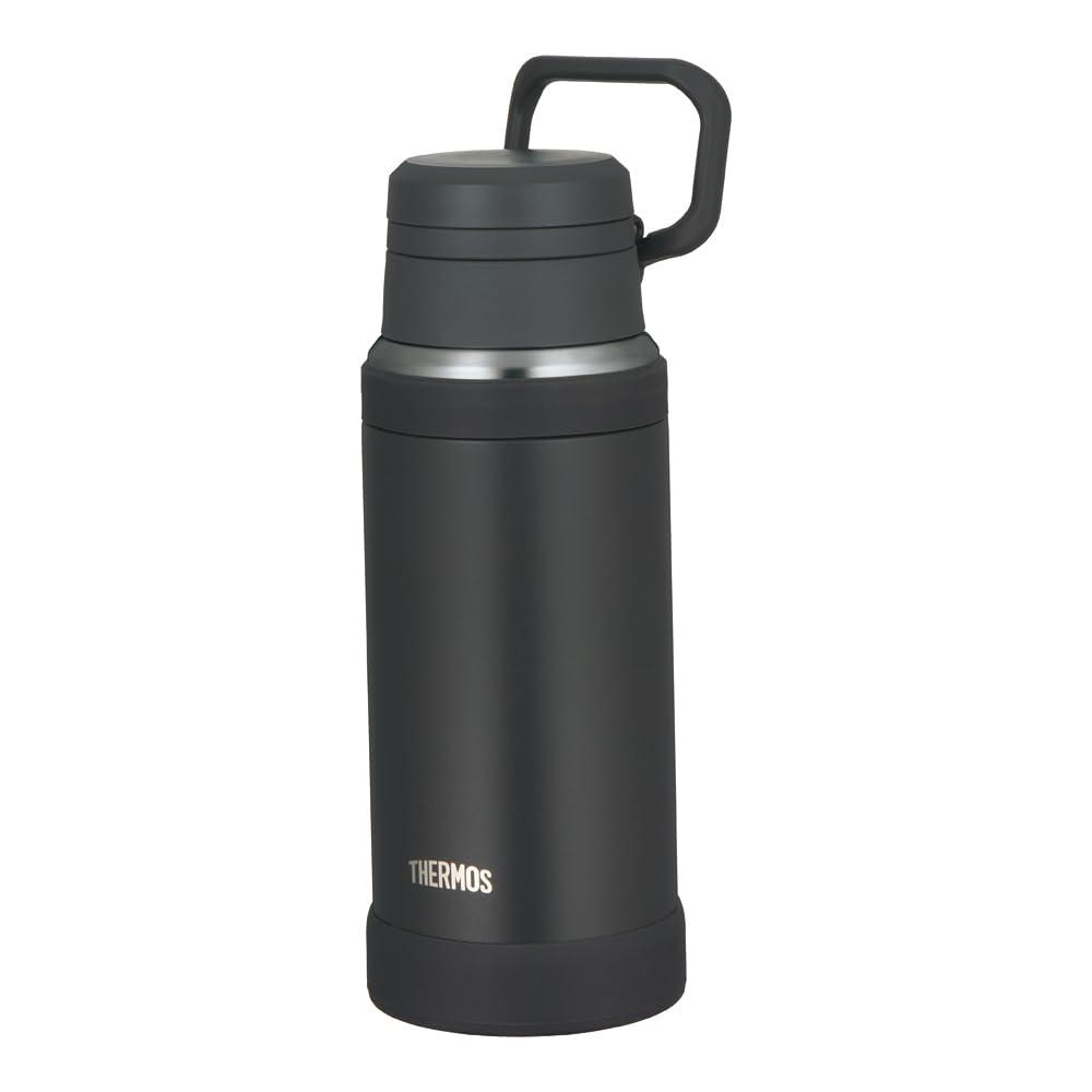 THERMOS Vacuum Insulated Travel Mug 750ml Charcoal Convenient carry loop for portability Fluid-Tech structure for smooth drinking JOY-750 CHL