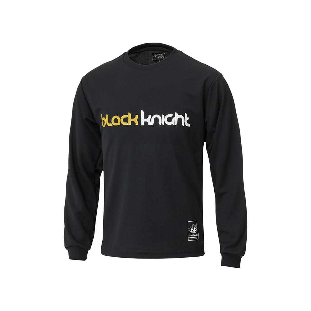 Black Knight Badminton Wear Dry Long T-Shirt Long Sleeve T-4203U-BLA (Black/S/Men's, Lady's)